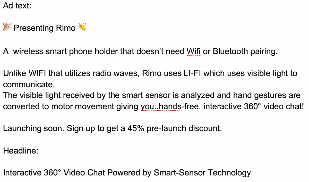 Rimo ad that emphasizes Li-Fi techonology|600|350